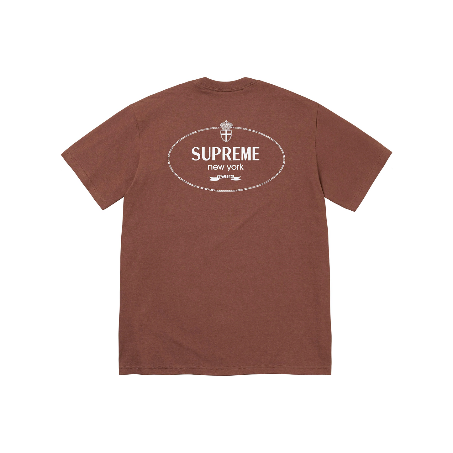 Supreme Crest Tee Brown (FW24)