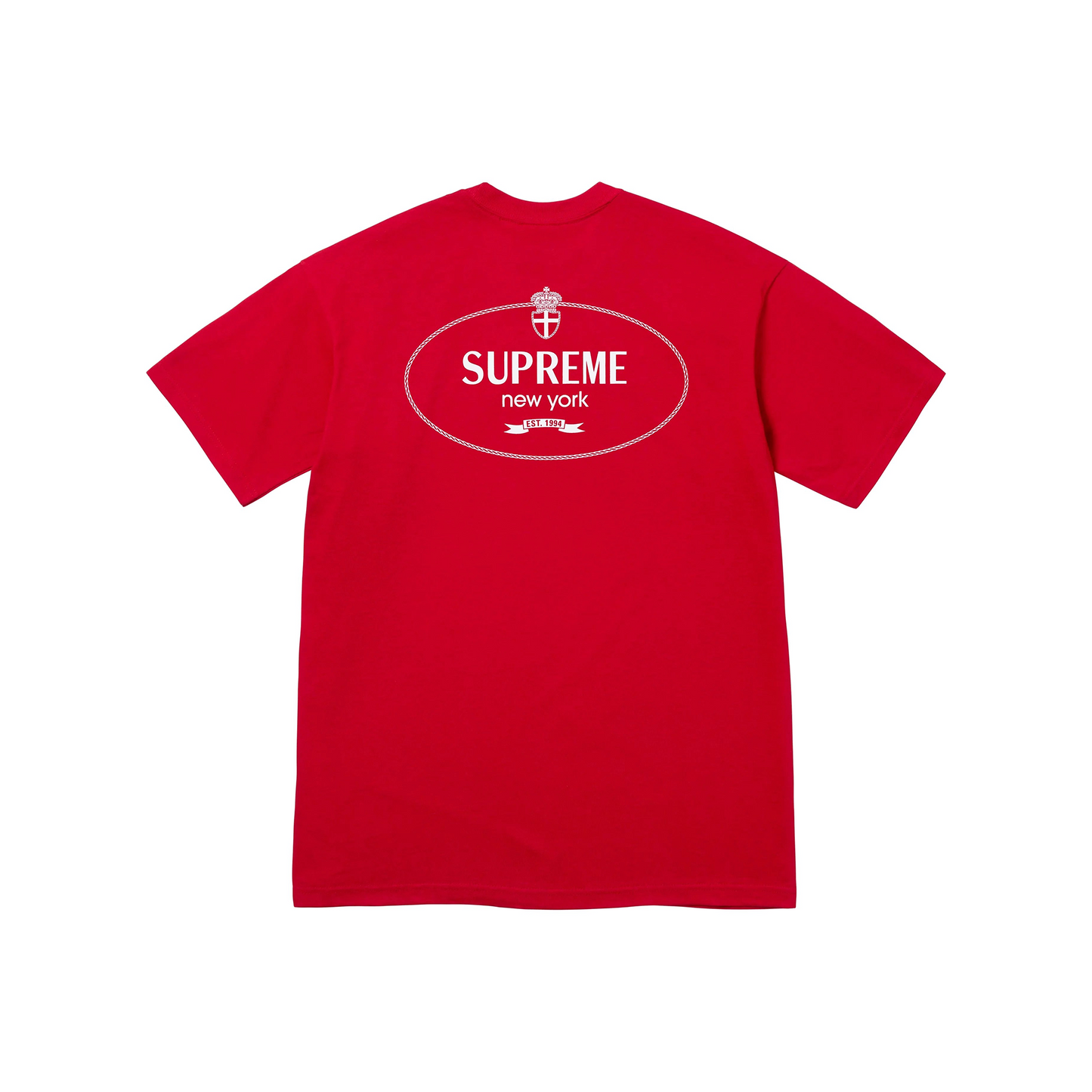 Supreme Crest Tee Red (FW24)