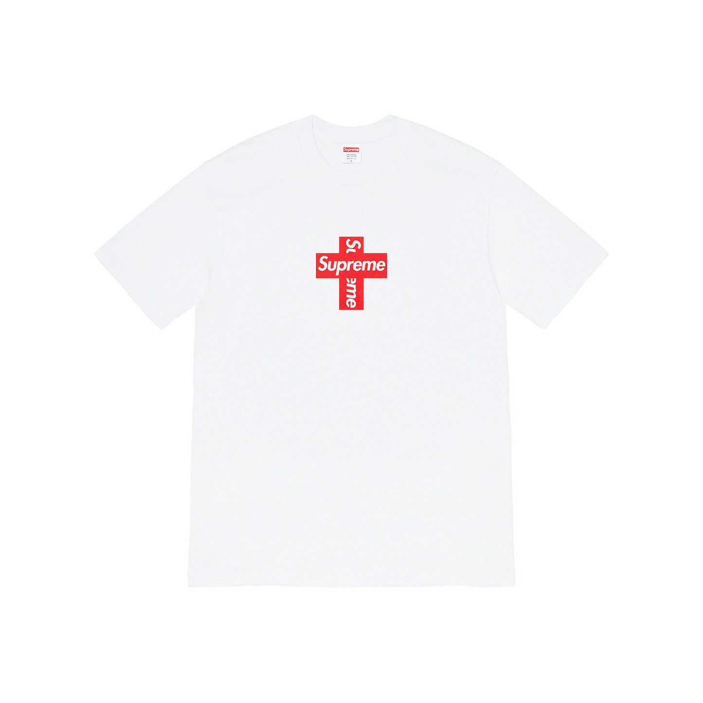 Supreme Cross Box Logo Tee White (FW20)