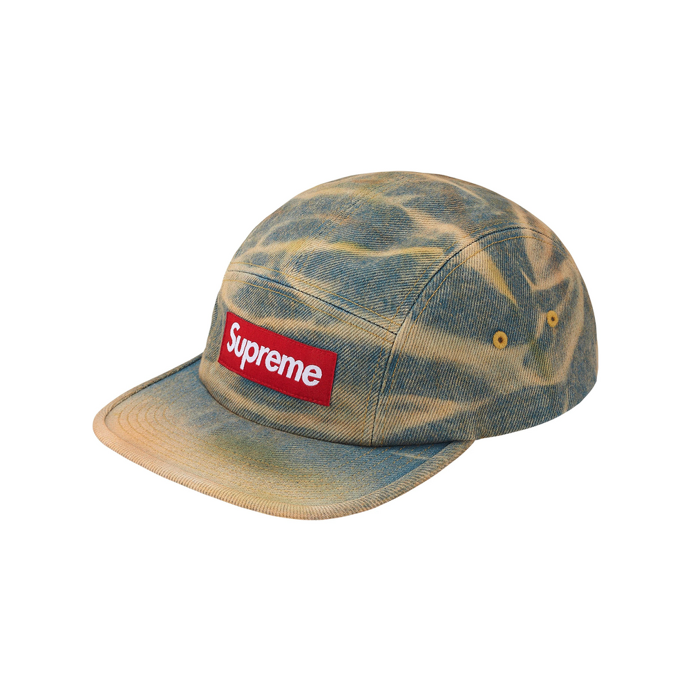 Supreme Denim Camp Cap Washed Indigo (FW25)