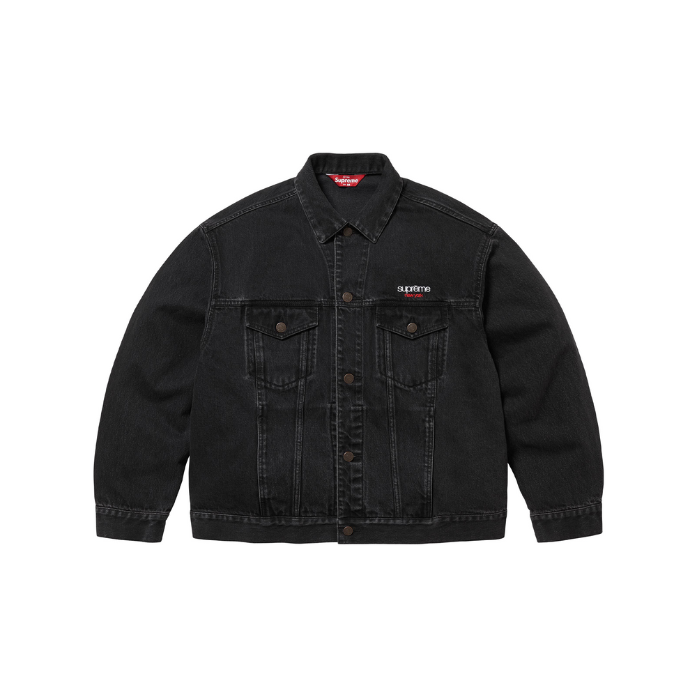 Supreme Denim Trucker Jacket Black (SS25)