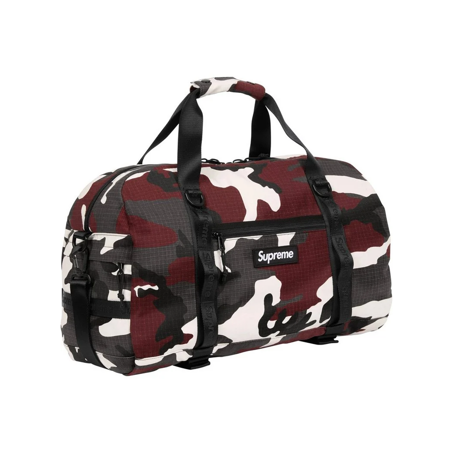 Supreme Duffle Bag Red Camo (SS26)