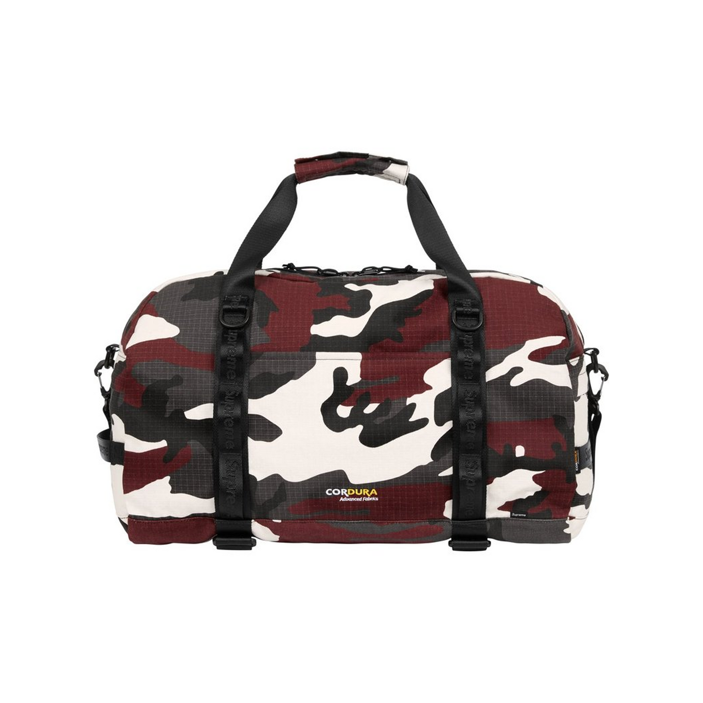 Supreme Duffle Bag Red Camo (SS26)
