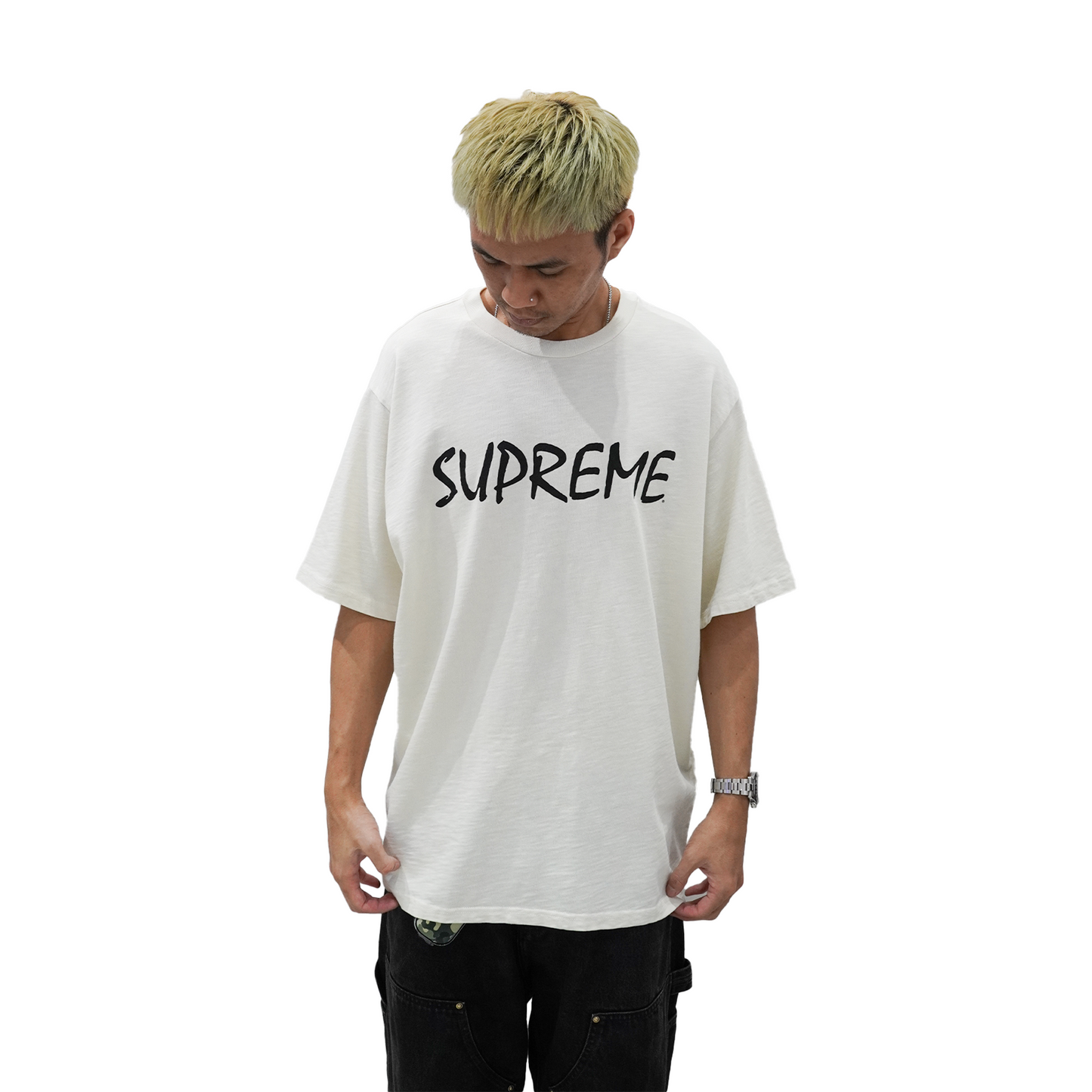 Supreme FTP Short Sleeve Tee Stone FW24 STEALPLUG KL