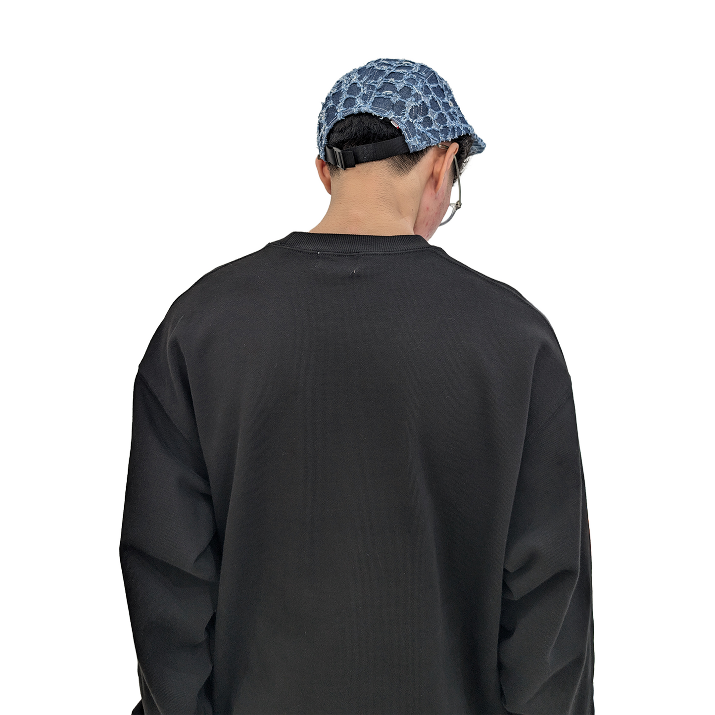 Supreme Frayed Croc Denim Camp Cap (SS25) - $66