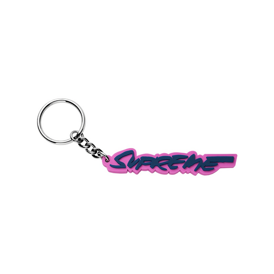 Supreme Futura Logo Keychain Bright Purple (FW20)