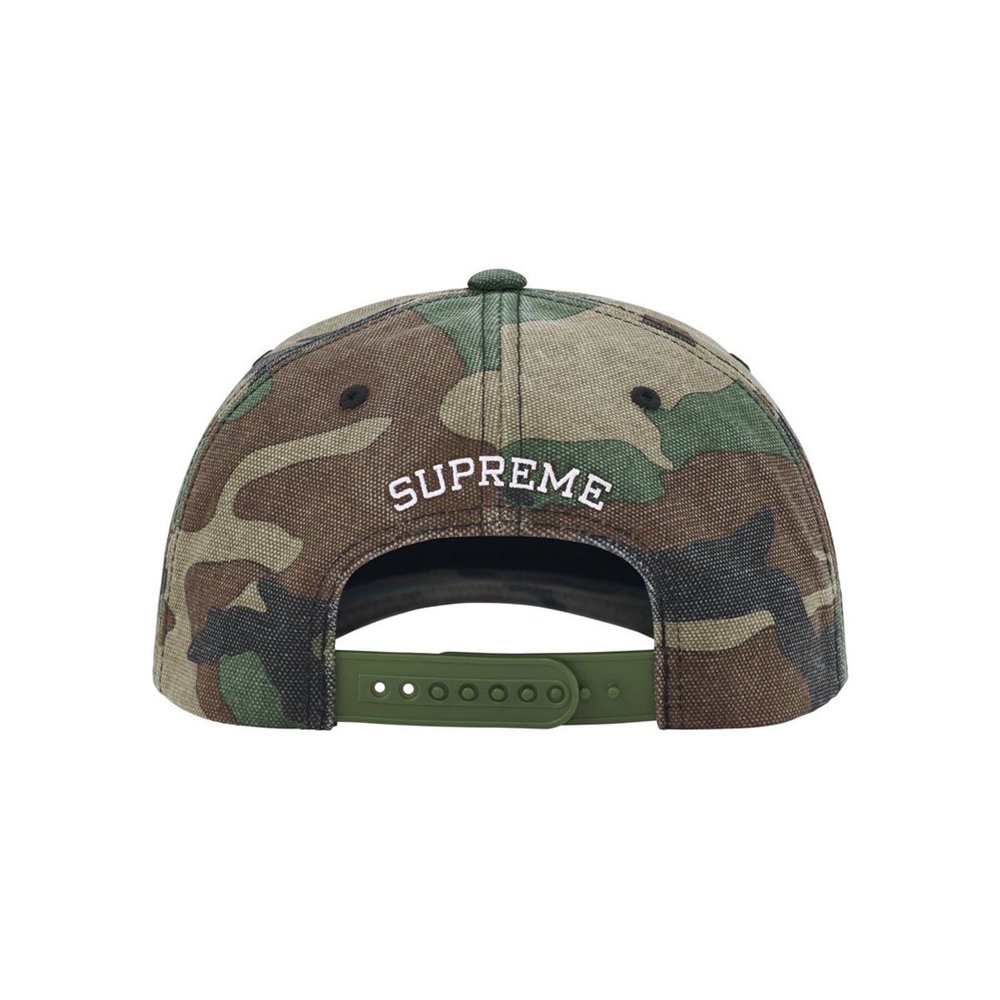 Supreme Garage 6-Panel Cap Woodland Camo (FW26)