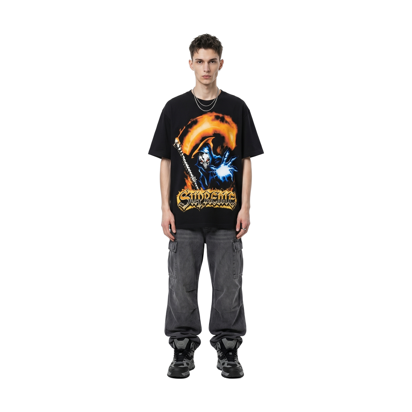 Supreme Grim Reaper Tee Black (SS26) – STEALPLUG KL Supreme Grim Reaper Tee Black (SS26) – STEALPLUG KL
