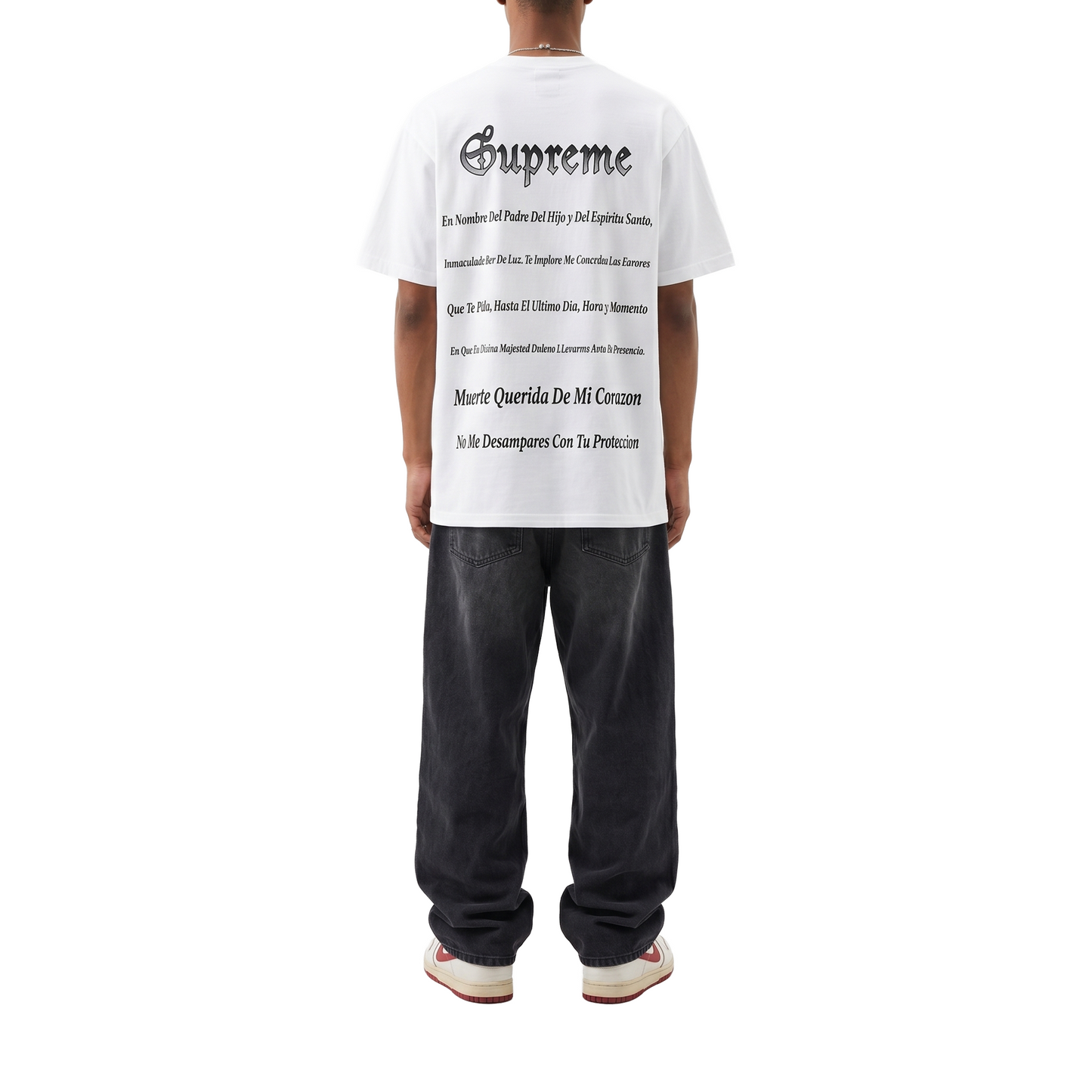 Supreme Grim Reaper Tee White (SS26)