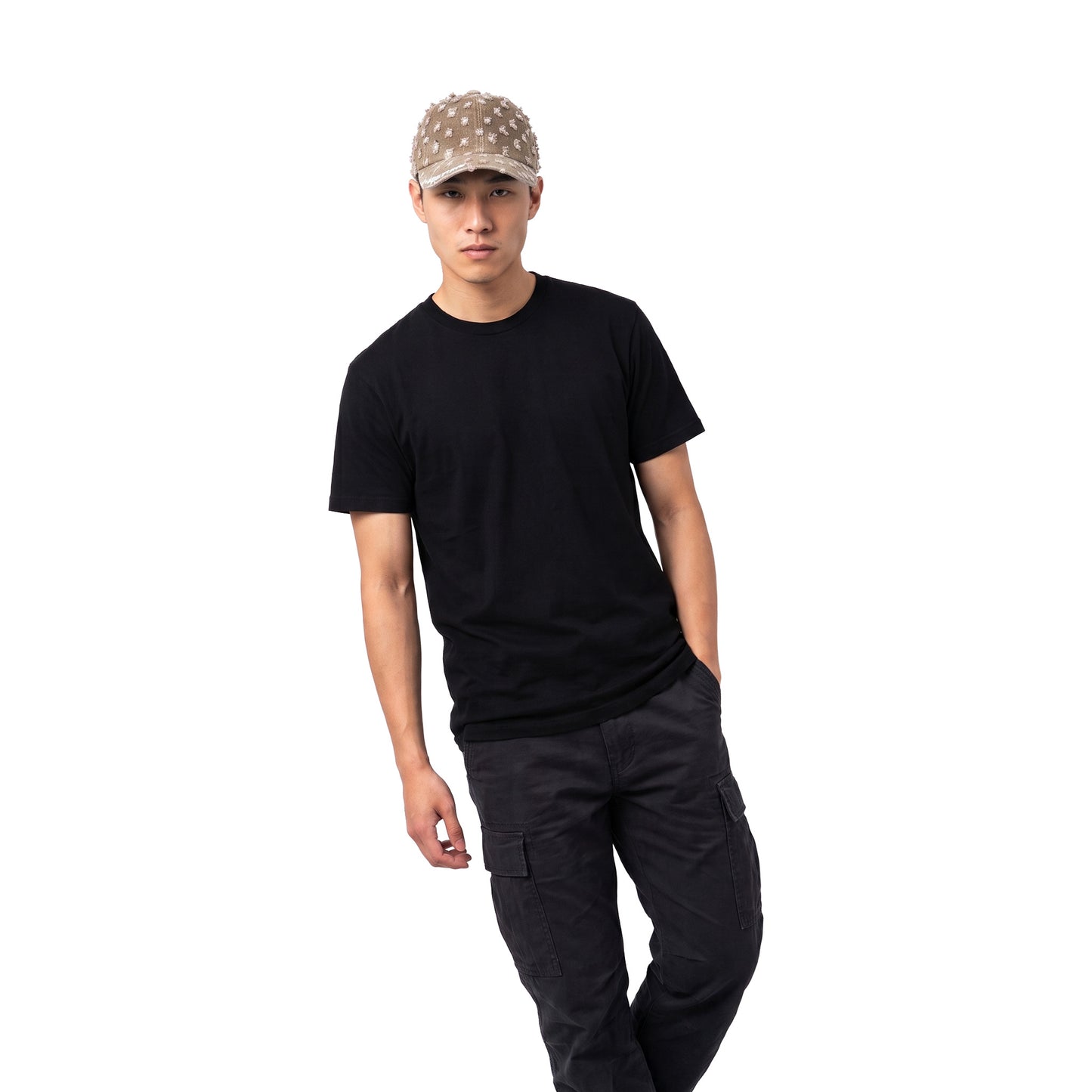 Supreme Hole Punch Rhinestone Denim 6-Panel Cap Brown (FW26)
