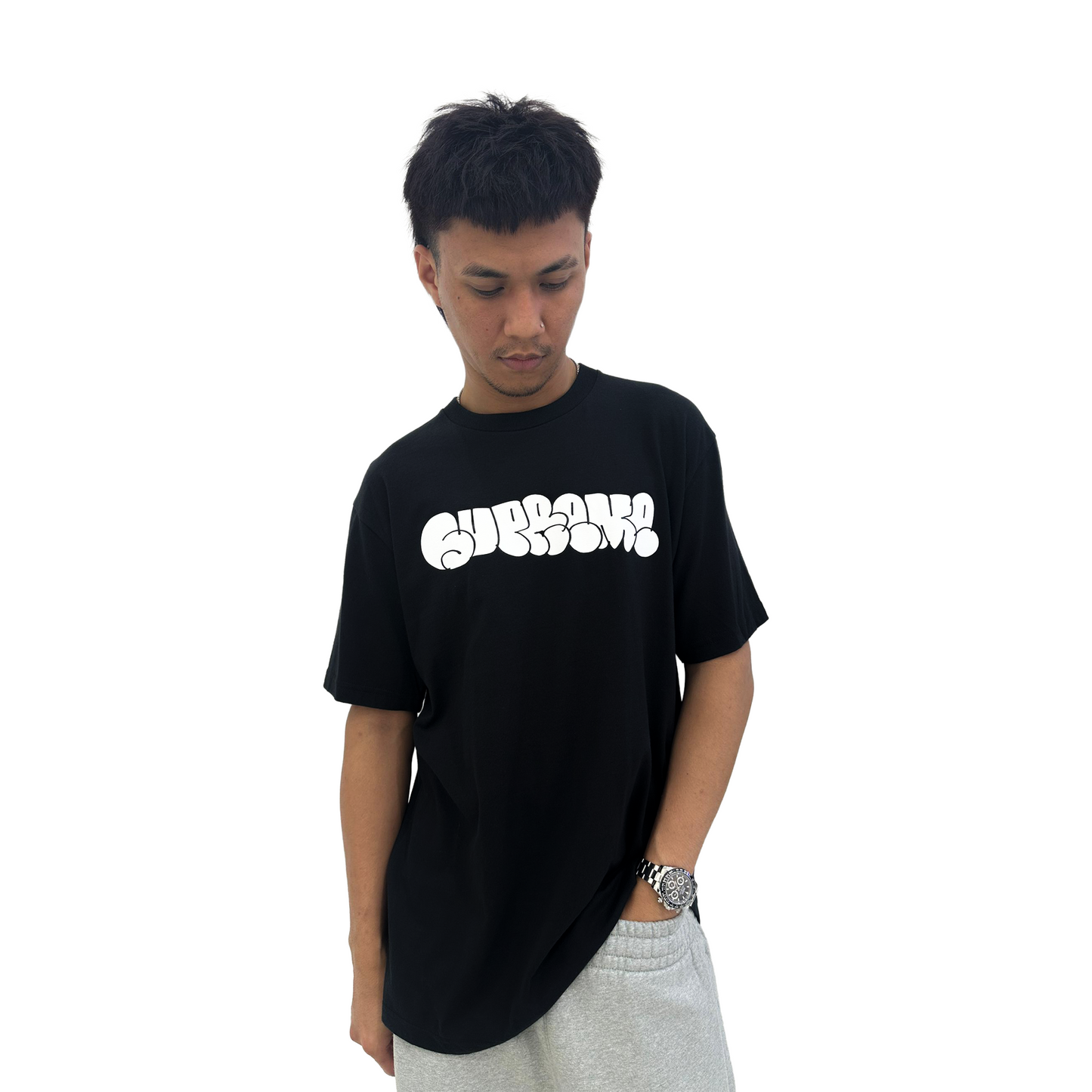 Supreme Homerun Tee Black (SS25)