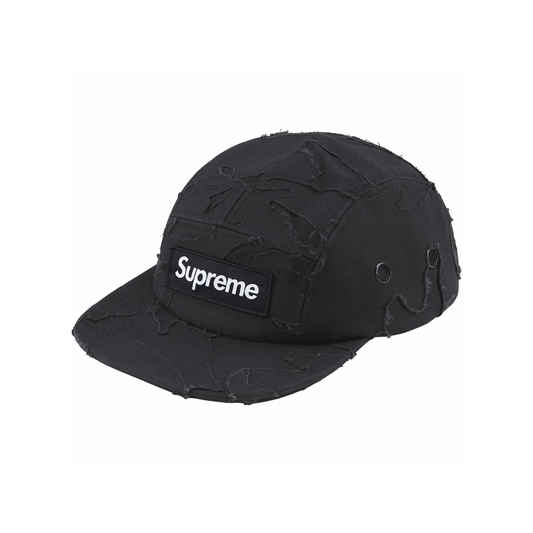 Supreme Layered Camo Camp Cap Black (SS25)