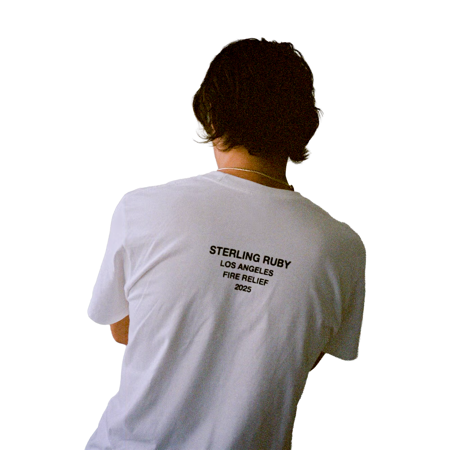 Supreme Los Angeles Fire Relief Box Logo Tee White (SS25