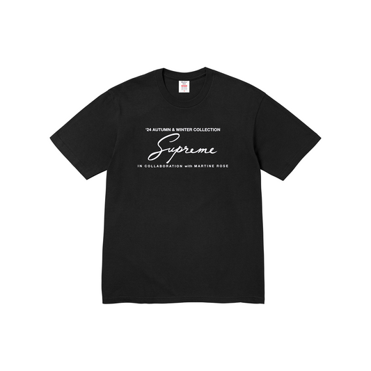 Supreme Martine Rose Tee Black (FW24)