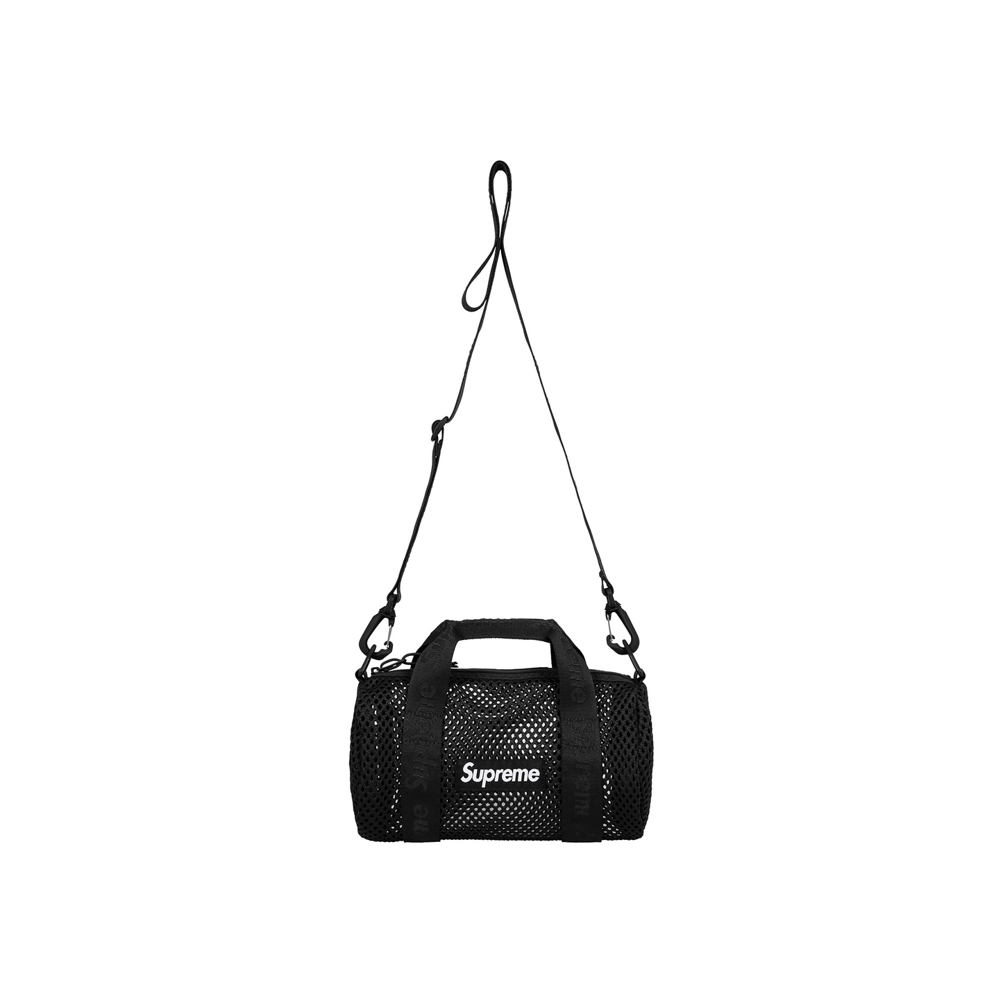 Supreme Mesh Mini Duffle Bag Black (SS25)