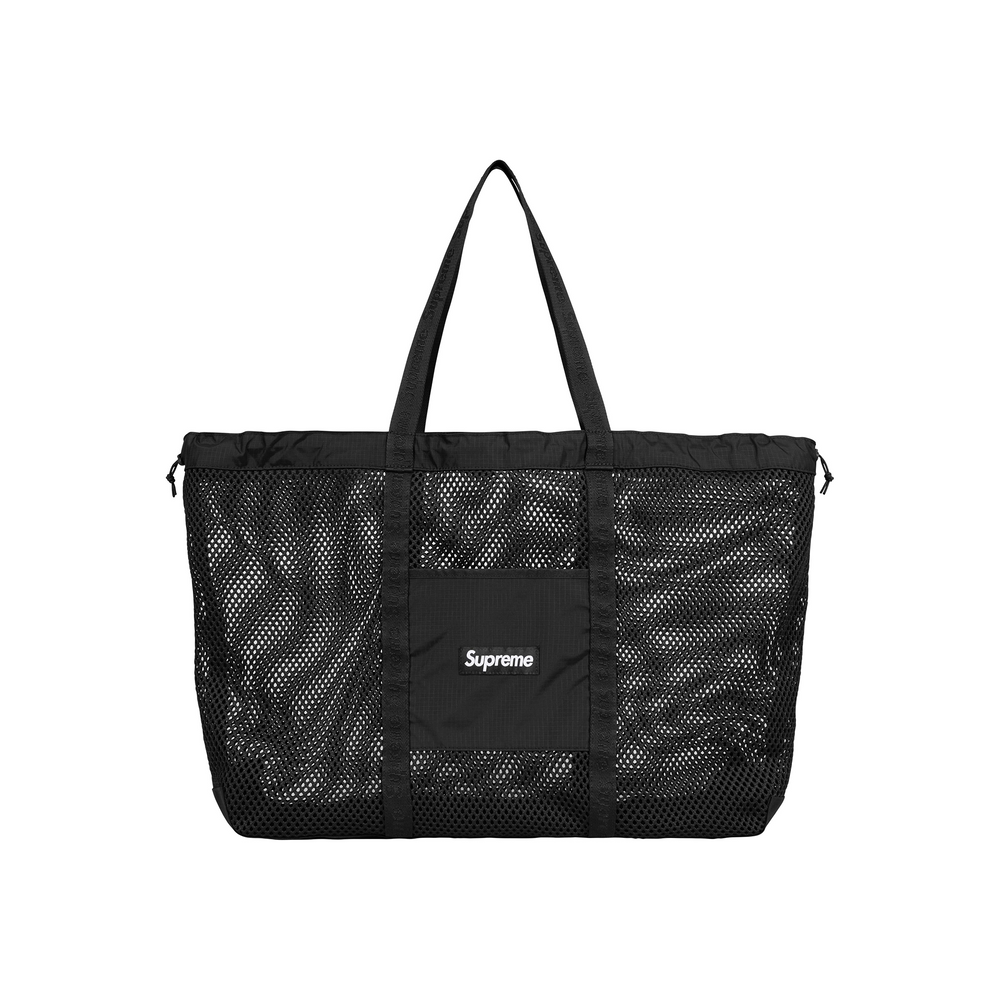 Supreme Mesh Tote Bag Black (SS25)