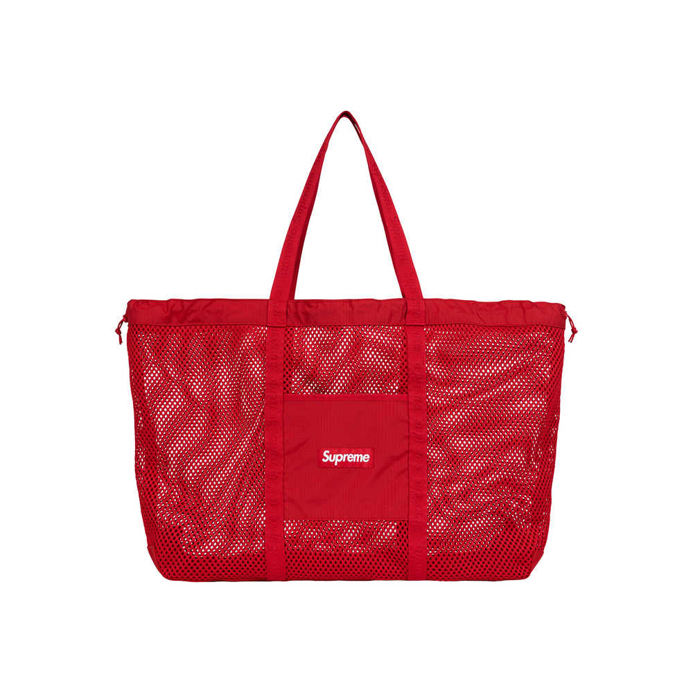 Supreme Mesh Tote Bag Red (SS25)