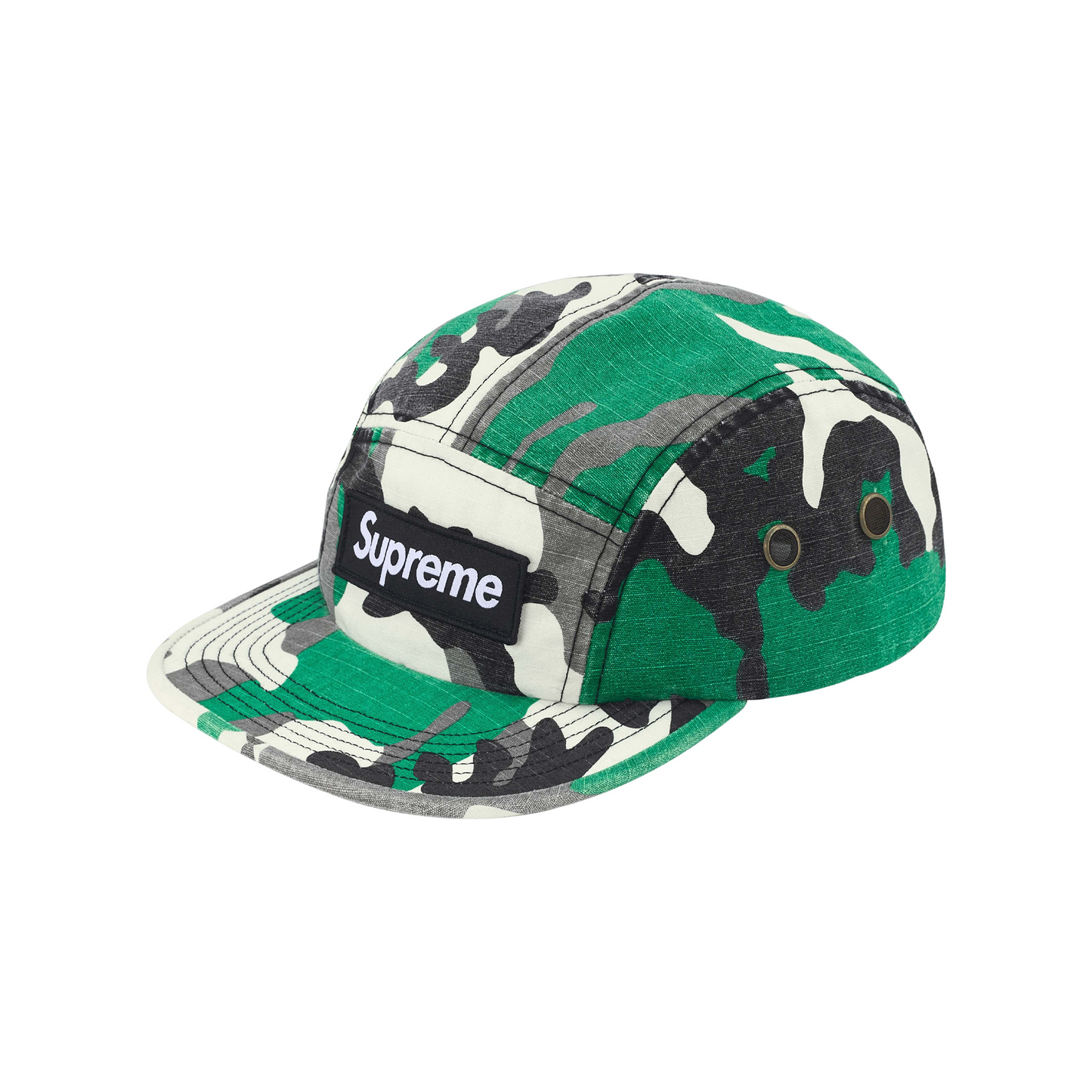 Supreme Military Camp Cap Green Camo (FW25)