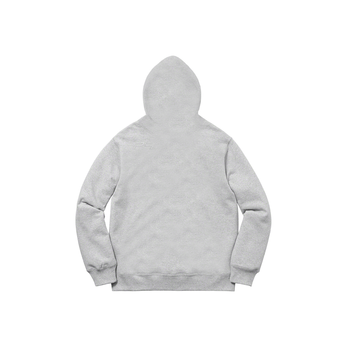 Supreme Tag Logo Hoodie Heather Grey (SS19)