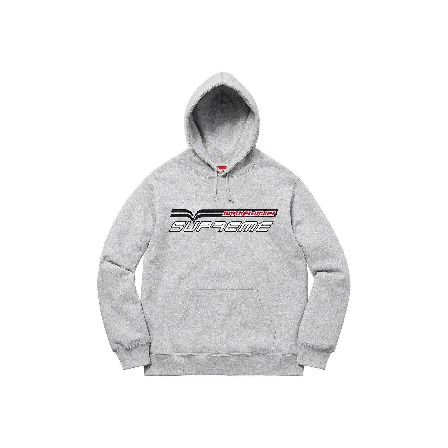Supreme Motherfucker Hoodie Heather Grey (SS19)