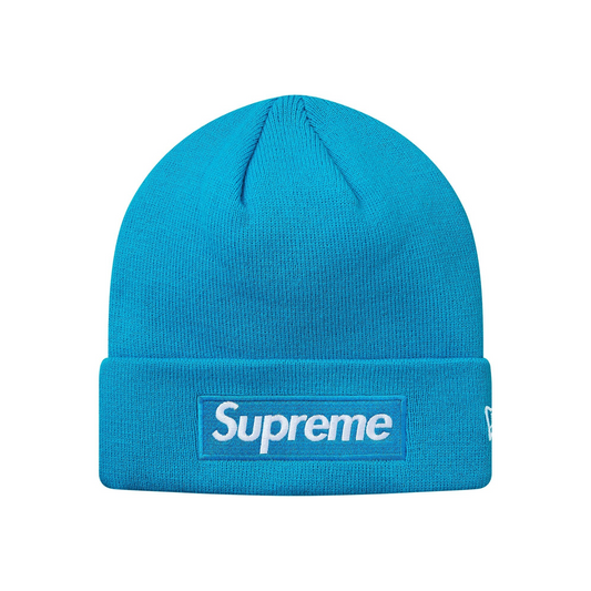 Supreme / New Era® Box Logo Beanie Bright Royal (FW18)