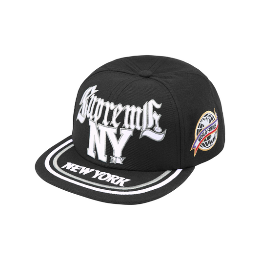 Supreme New York 6-Panel Cap Black (SS25)