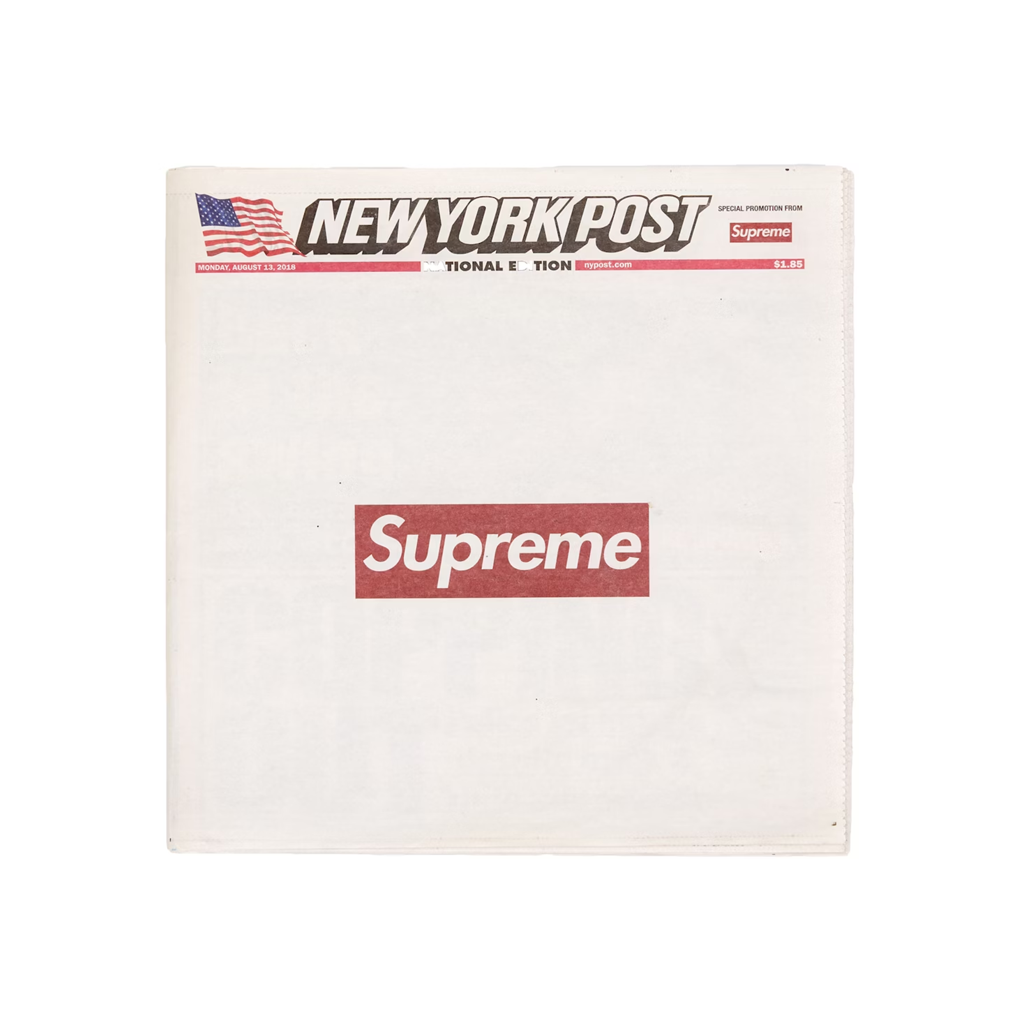 Supreme New York Post (National Edition) Newspaper (FW18) – STEALPLUG KL