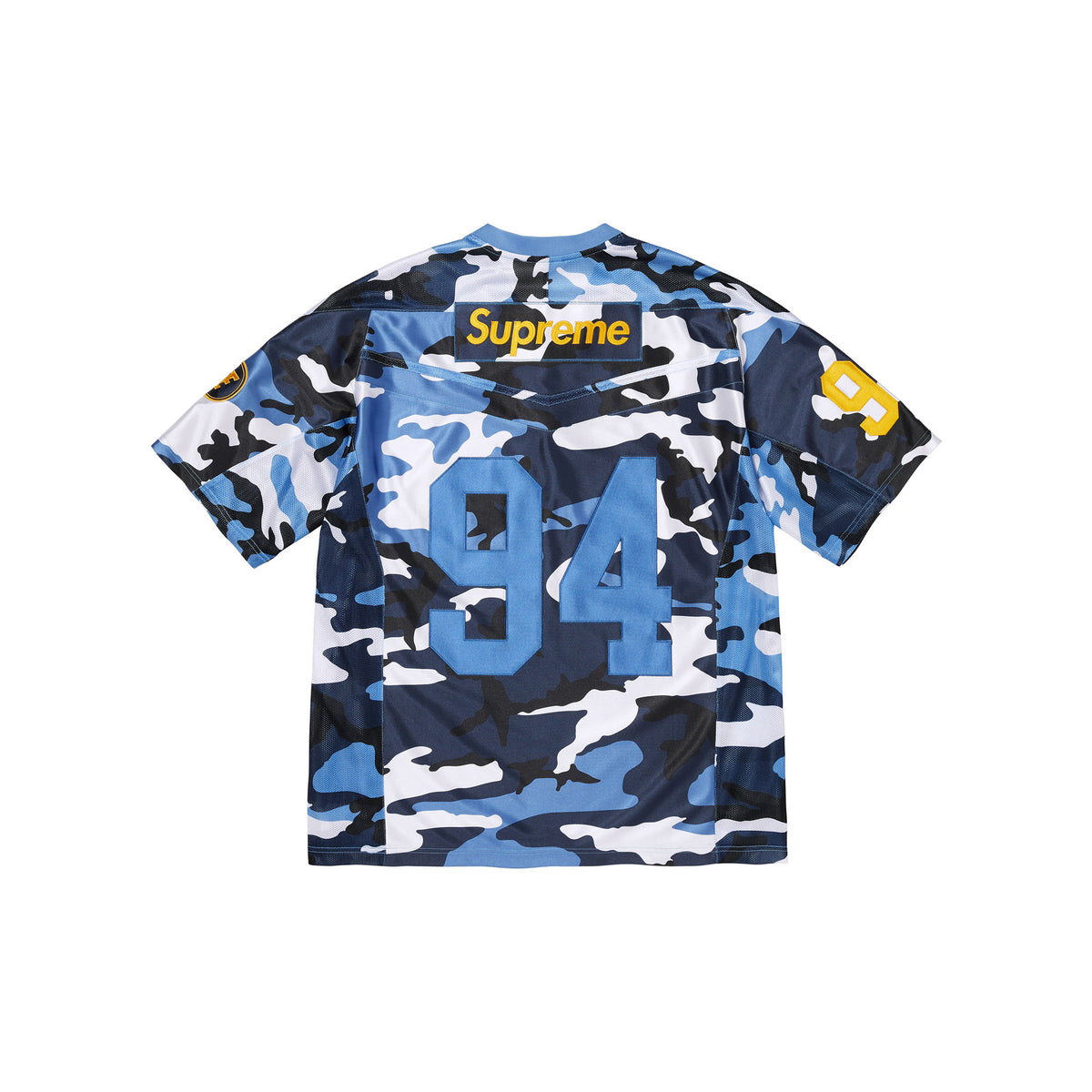 Supreme Nike Football Jersey Blue Camo (FW26)