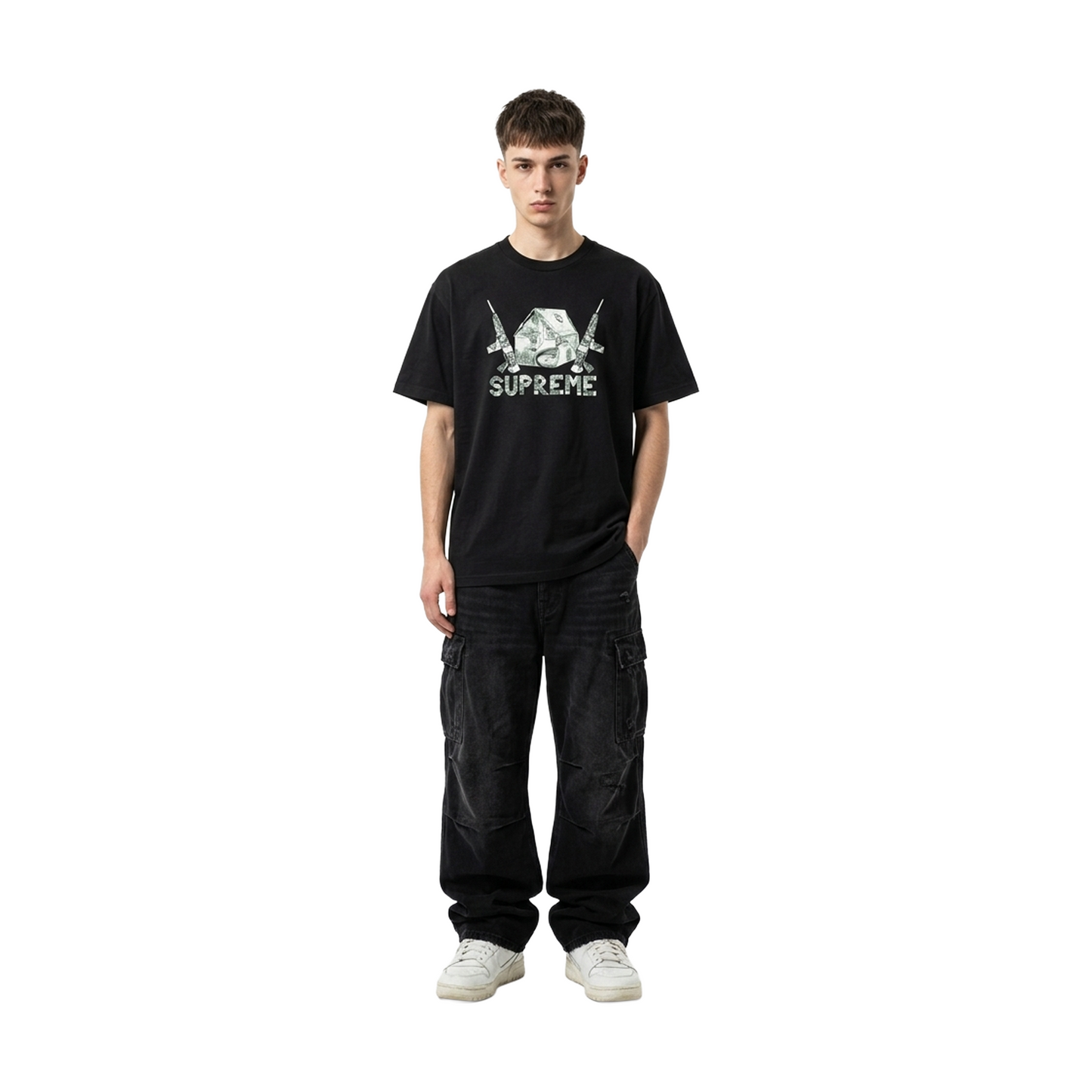 Supreme Origami Tee Black (SS26) – STEALPLUG KL Supreme Origami Tee Black (SS26) – STEALPLUG KL