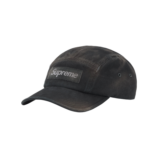 Supreme Overdyed Camp Cap Black (FW25)