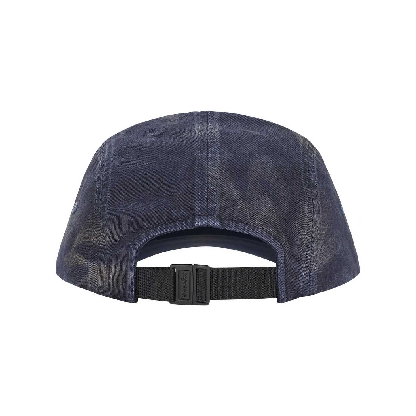 Supreme Overdyed Camp Cap Navy (FW25)