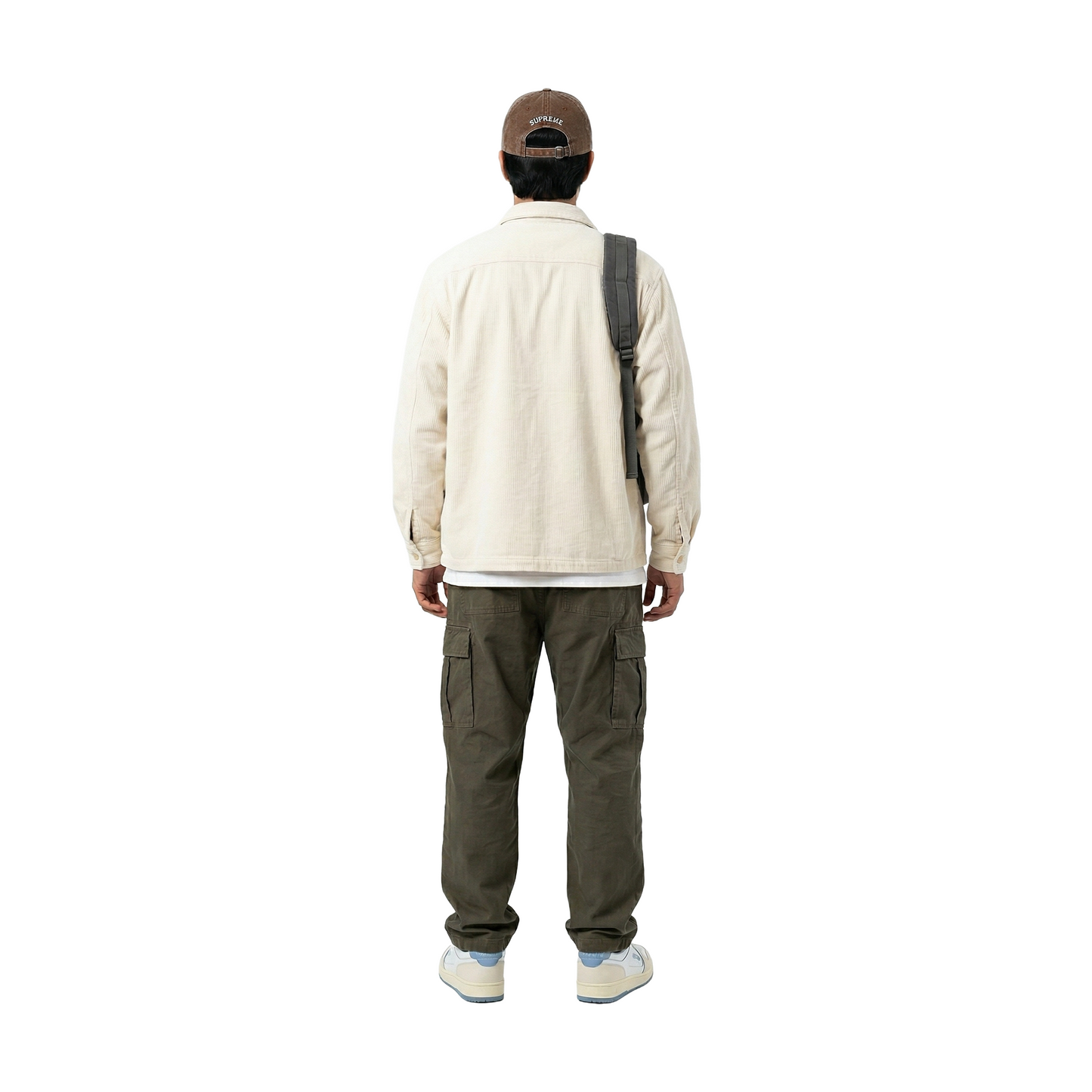 Supreme Pigment Coated S Logo 6-Panel Cap Brown (SS26)