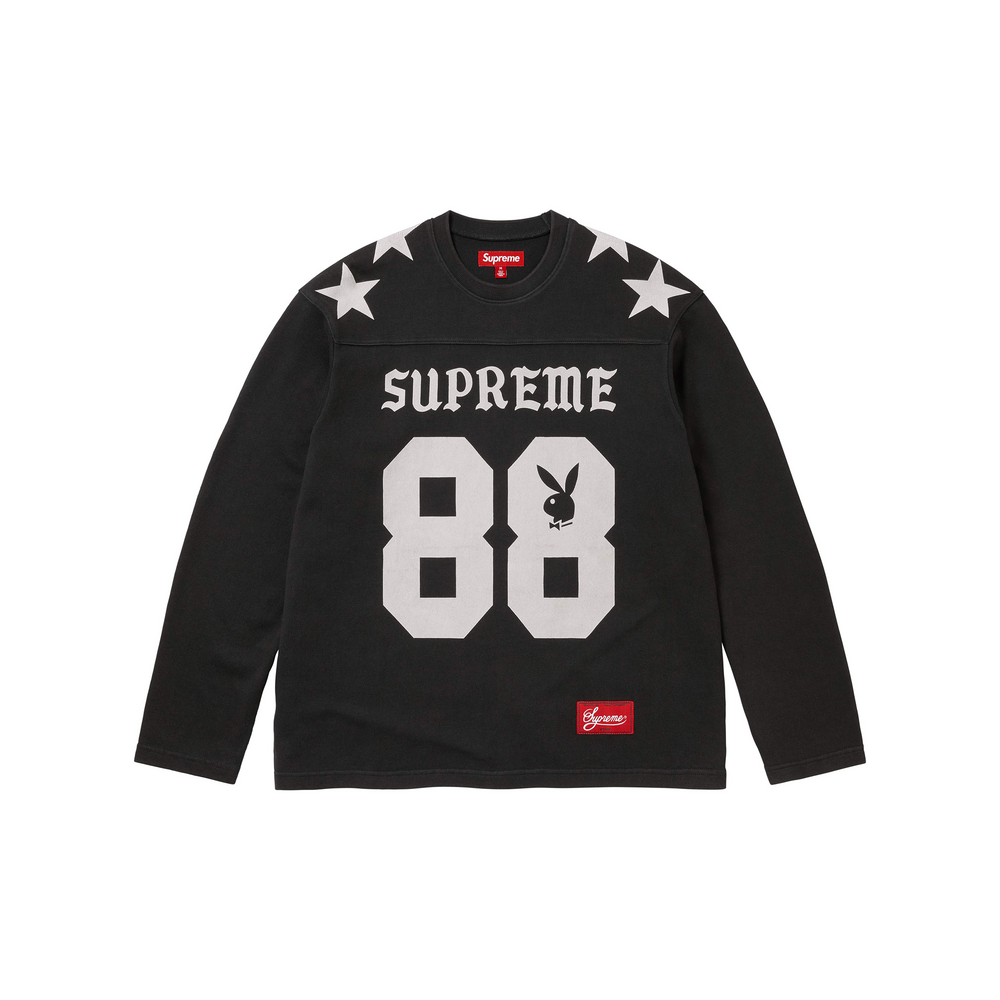 Supreme x Playboy® Long Sleeved Football Tee Black (SS26)