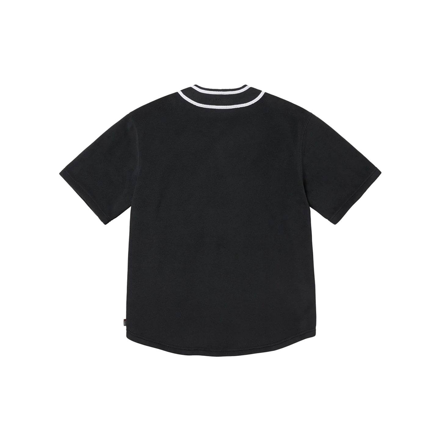 Supreme Polartec Baseball Jersey Black (FW24)