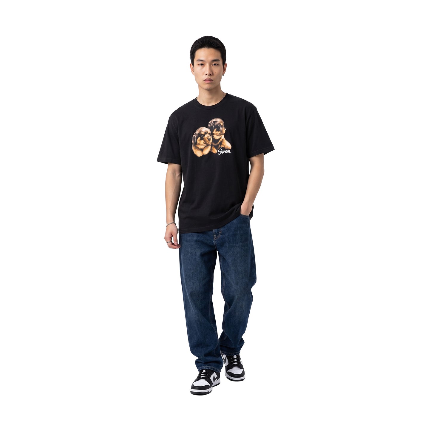 Supreme Puppies Tee Black (FW26)