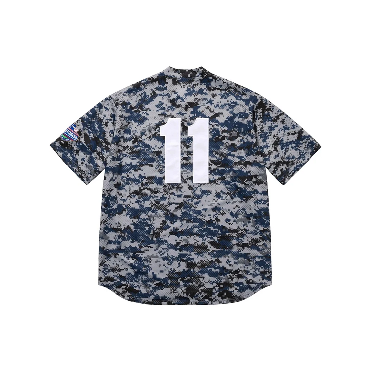 Supreme S Logo Baseball Henley Jersey Digi Camo (SS25)