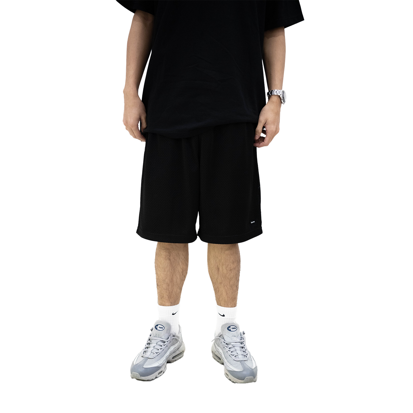 Supreme Small Box Baggy Mesh Short Black (SS24)