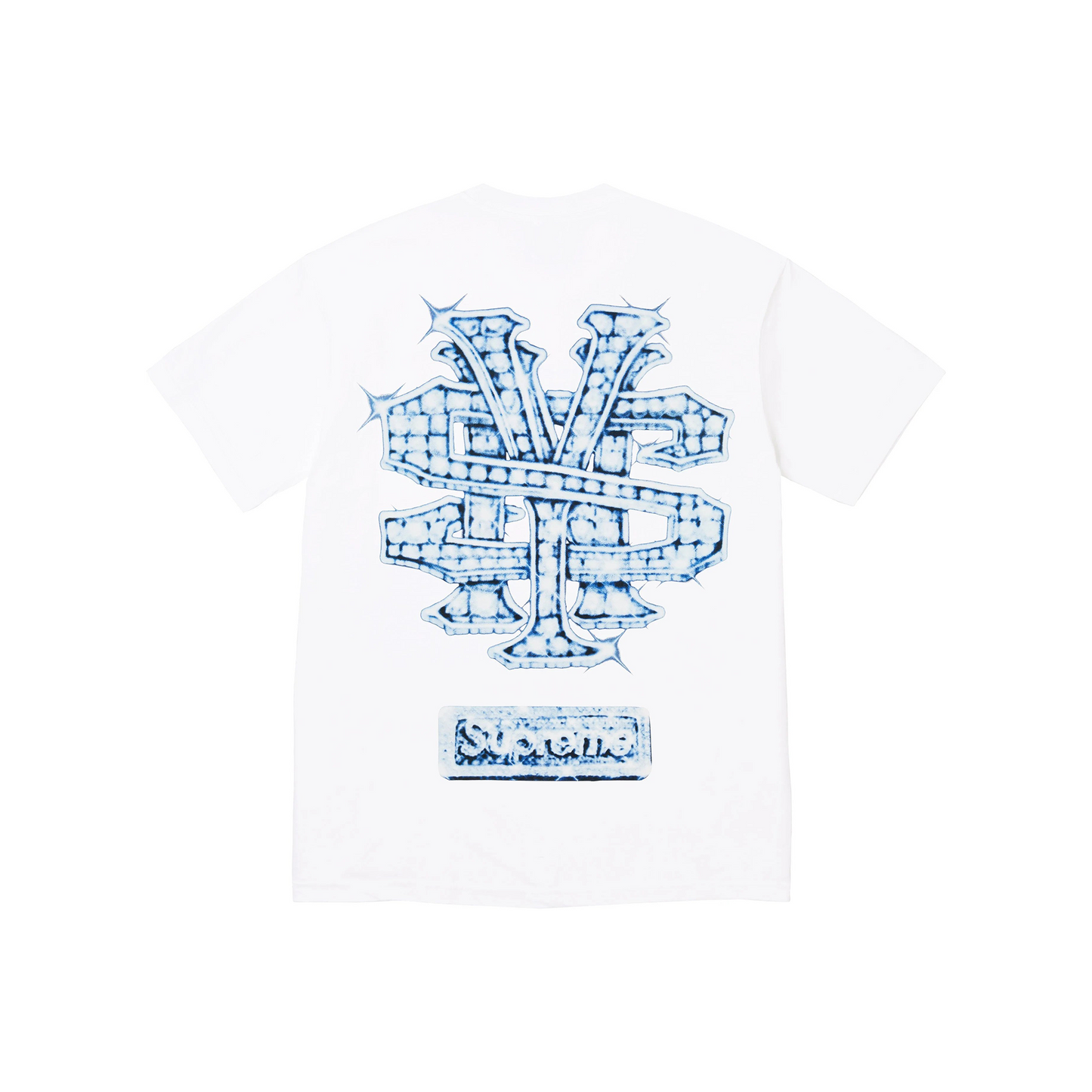 Supreme Snowman Tee White (FW25)