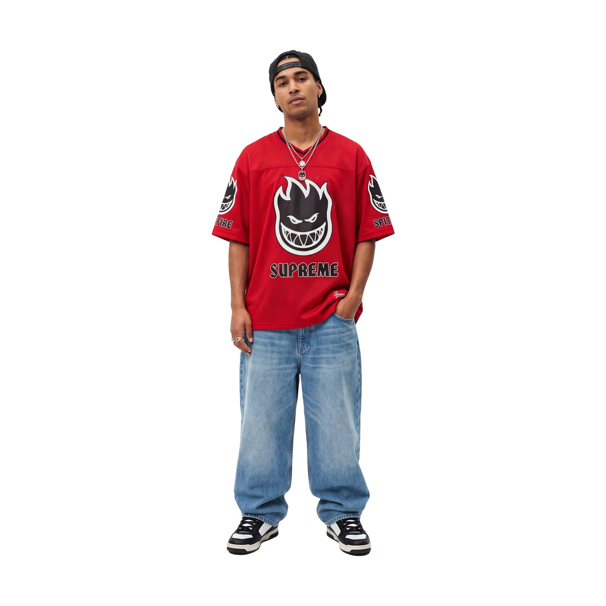Supreme® / Spitfire® Football Jersey Red (SS26)