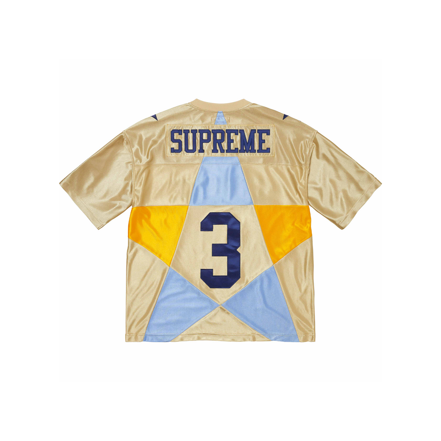 Supreme Star Football Jersey Gold (FW24)