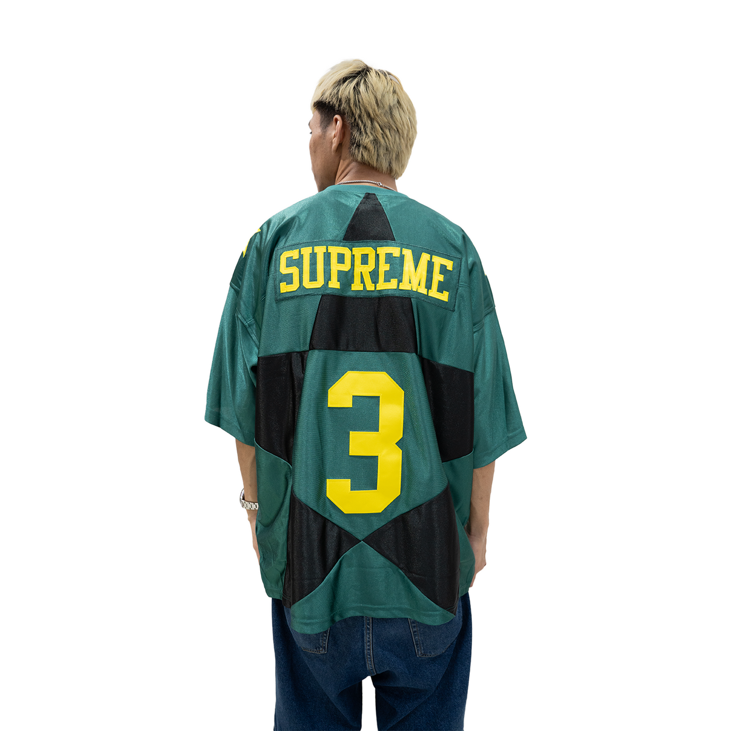 Supreme Star Football Jersey Green (FW24)