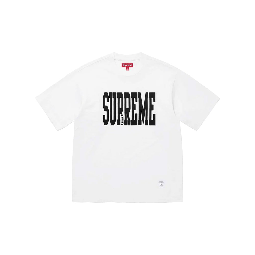 Supreme Stretch Appliqué Short Sleeved Tee White (FW26)