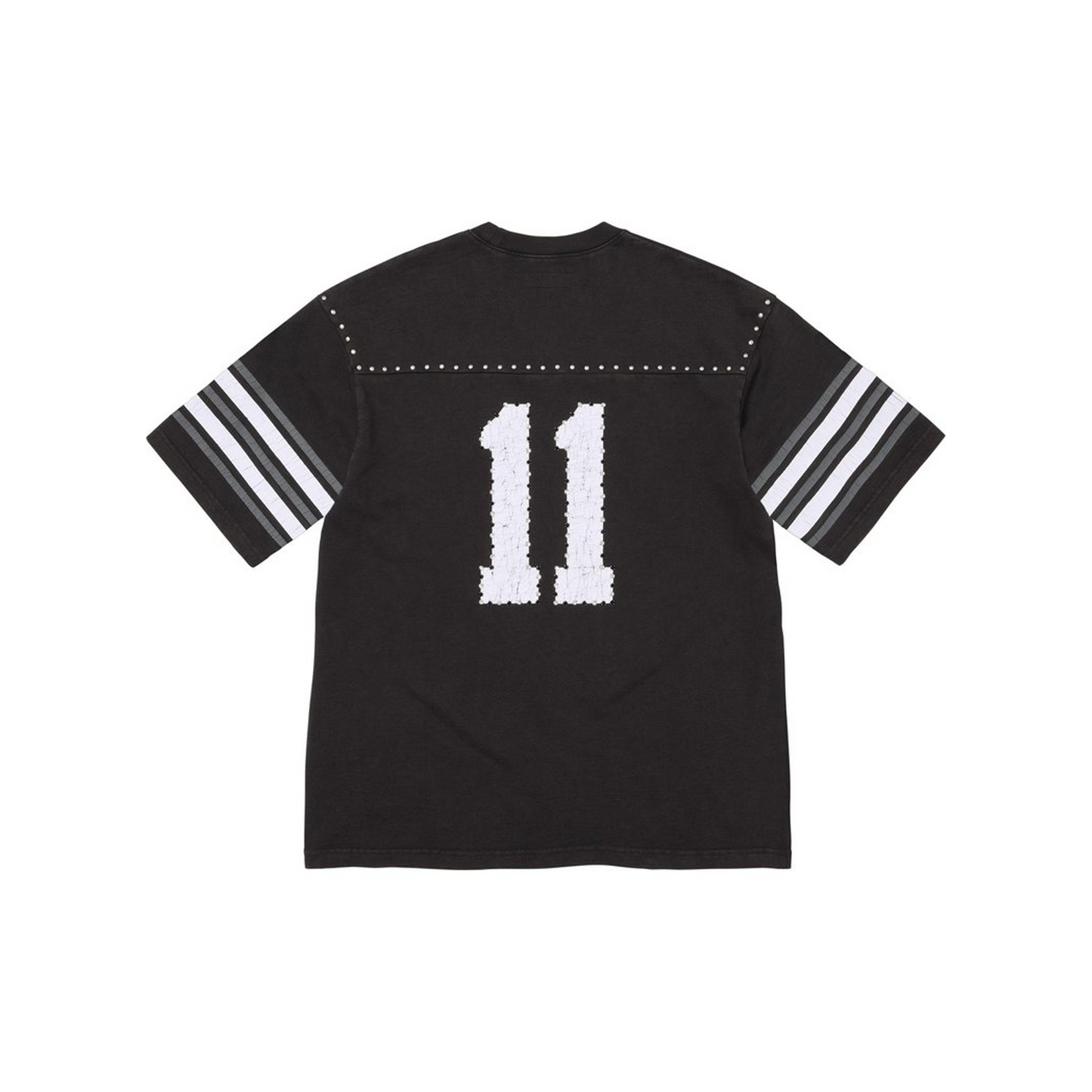 Supreme Studded Short Sleeved Football Tee Black (SS26)