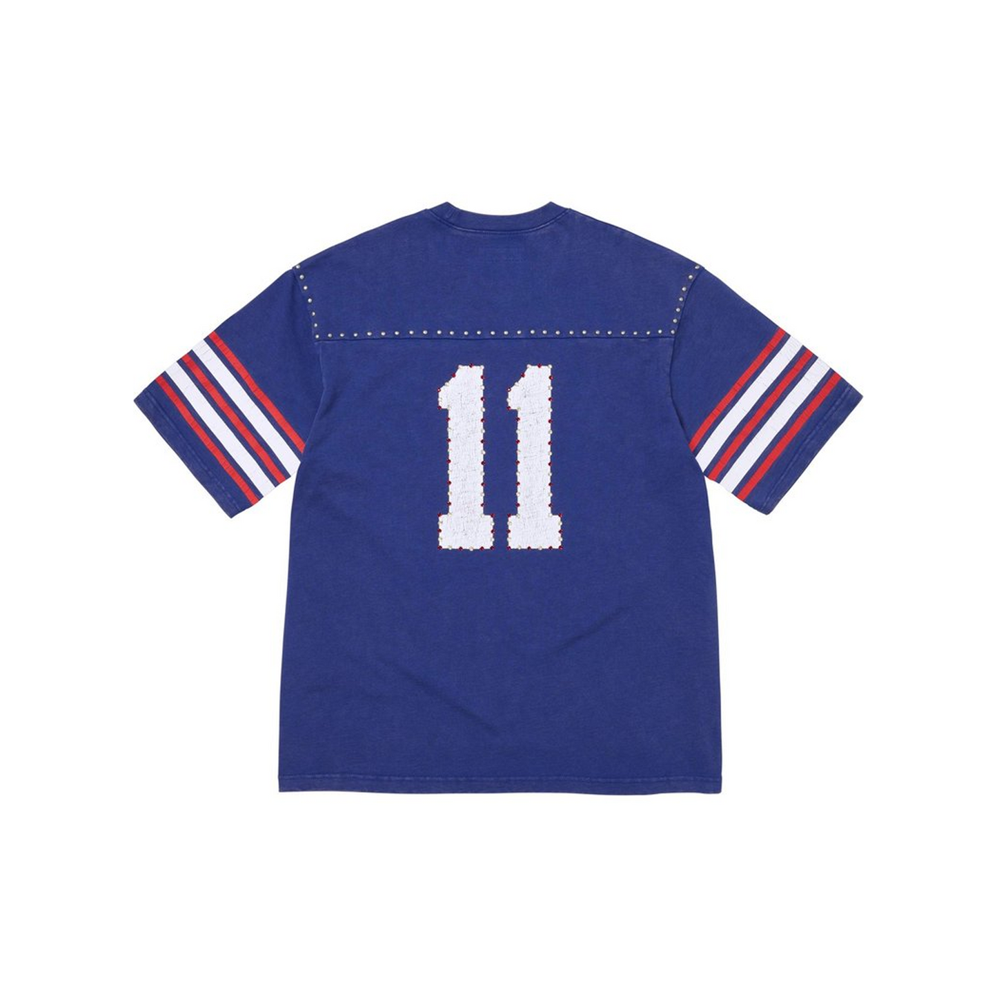 Supreme Studded Short Sleeved Football Tee Blue (SS26)