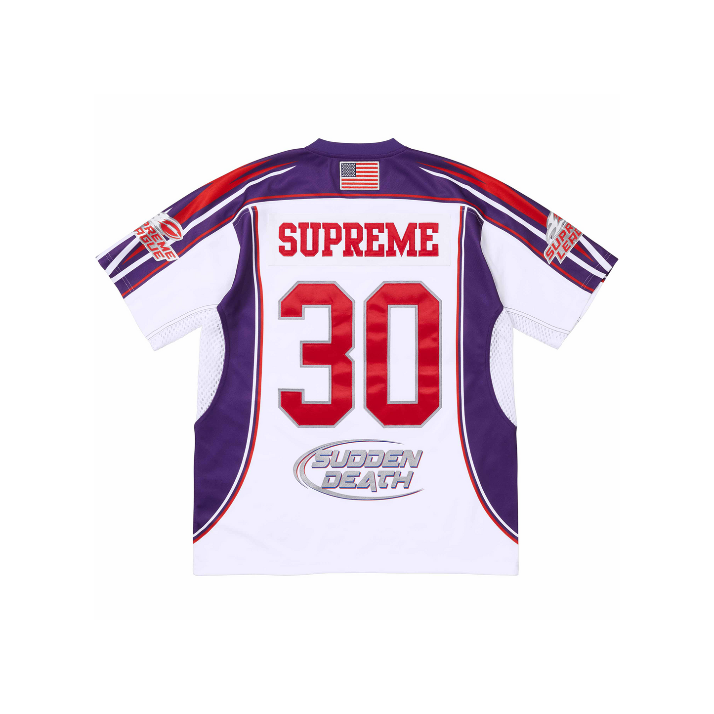 Supreme Sudden Death Football Jersey White (SS24)