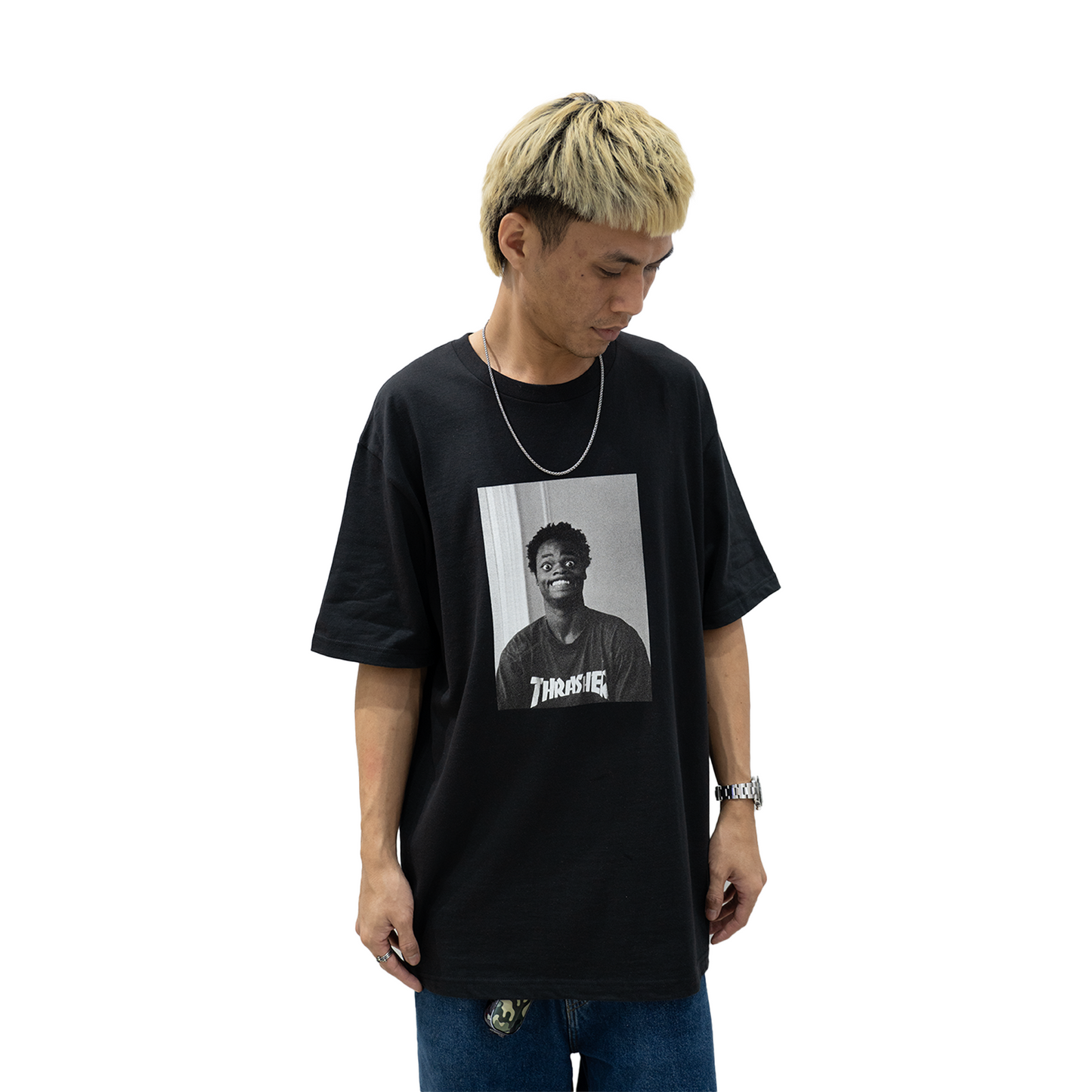 Supreme Thrasher Harold Tee Black (FW24)