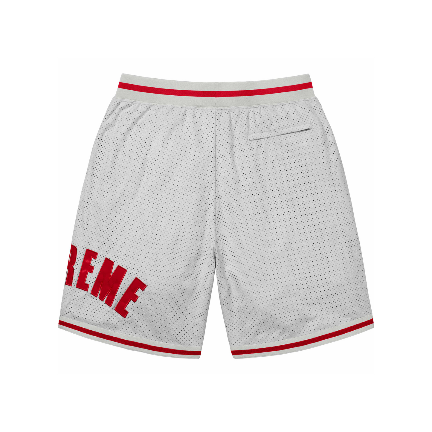 Supreme Ultrasuede Mesh Short Grey (SS24)