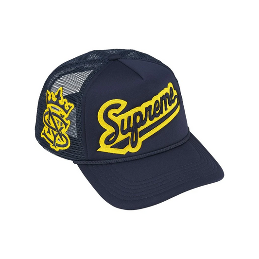 Supreme University Mesh Back 5-Panel Cap Navy (SS26)