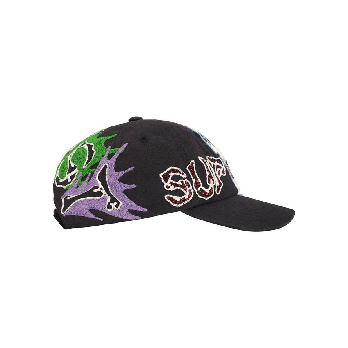 Supreme WFST 6-Panel Cap Black (FW26)