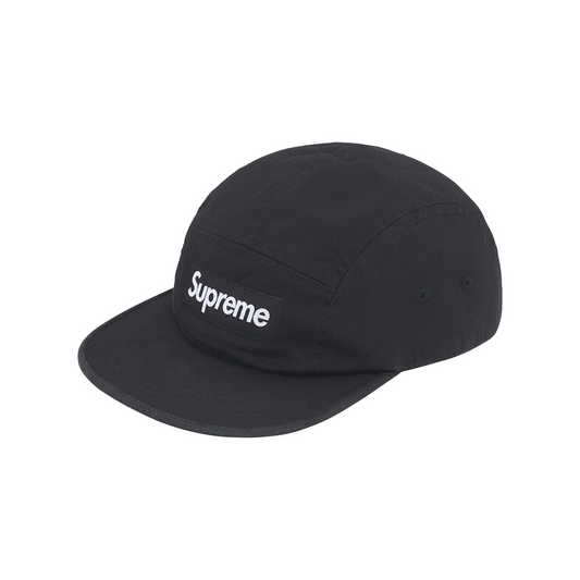 Supreme Washed Chino Twill Camp Cap Black (FW25)